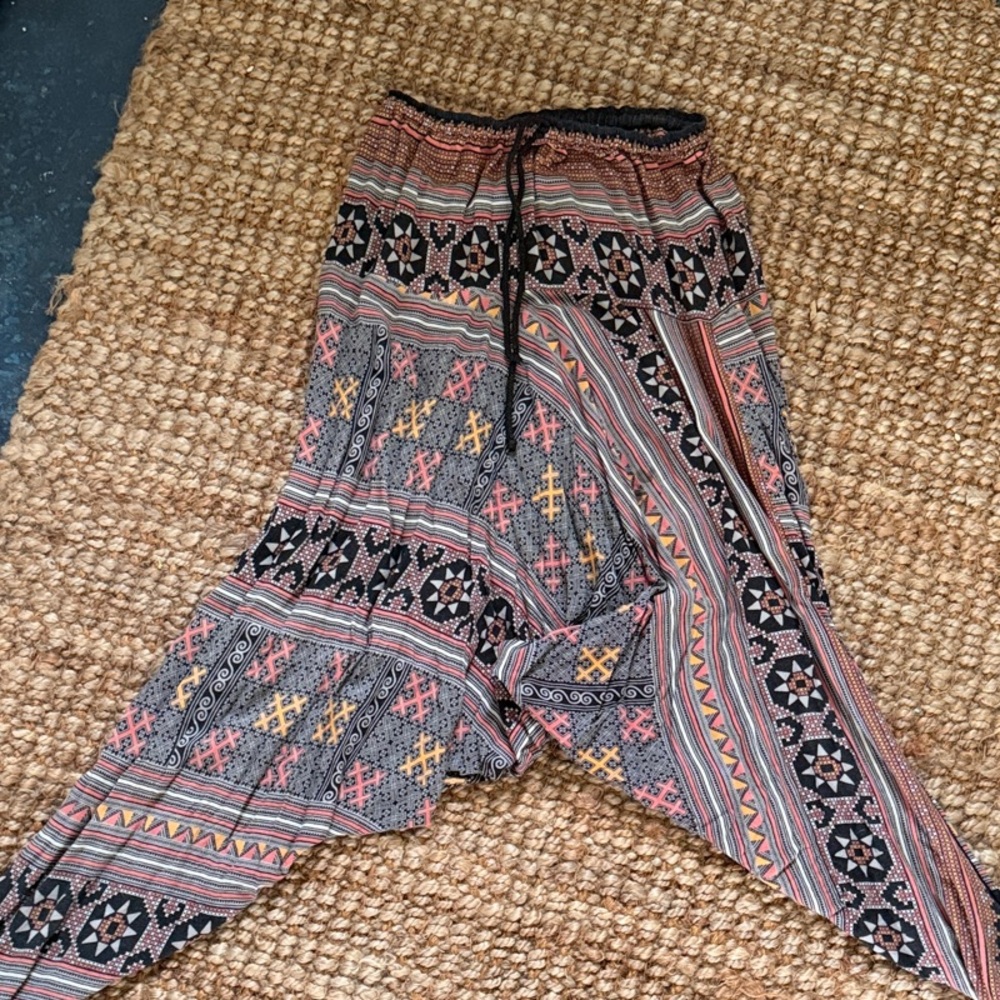 EARTHBOUND Multicolor Wide Leg Pants